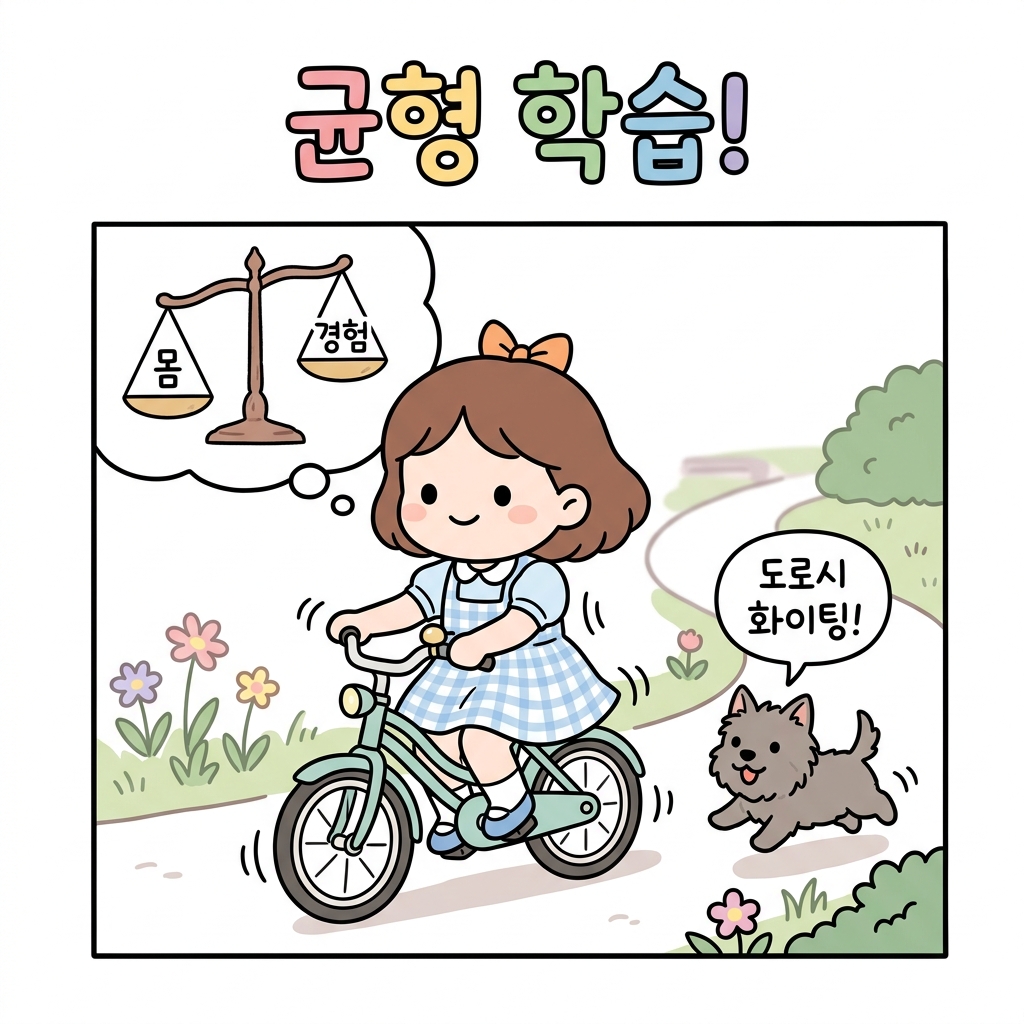 자전거 타기 시행착오 비유