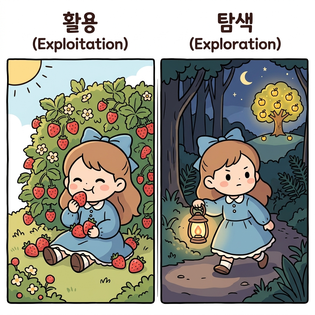 탐색과 활용의 정의