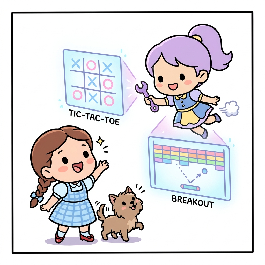 지니의 게임 소환 홀로그램