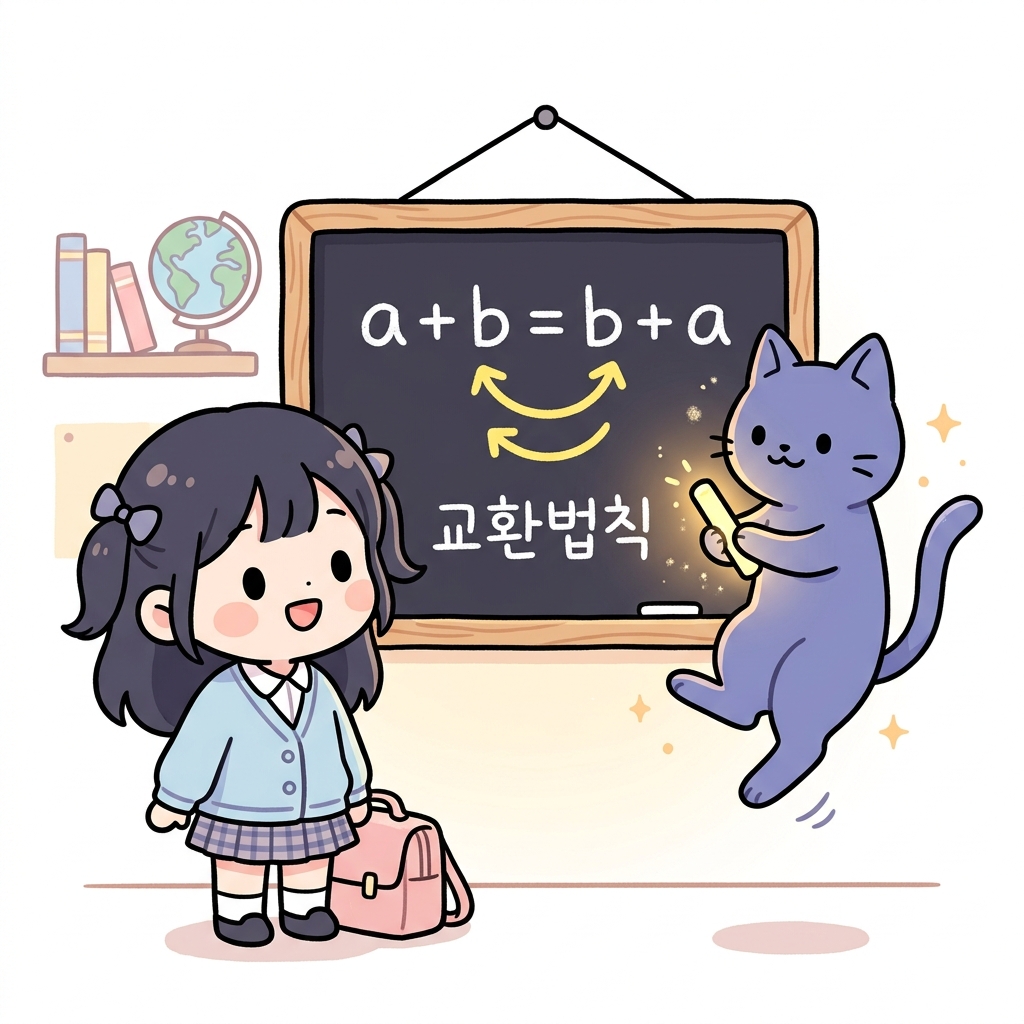 교환법칙 이미지