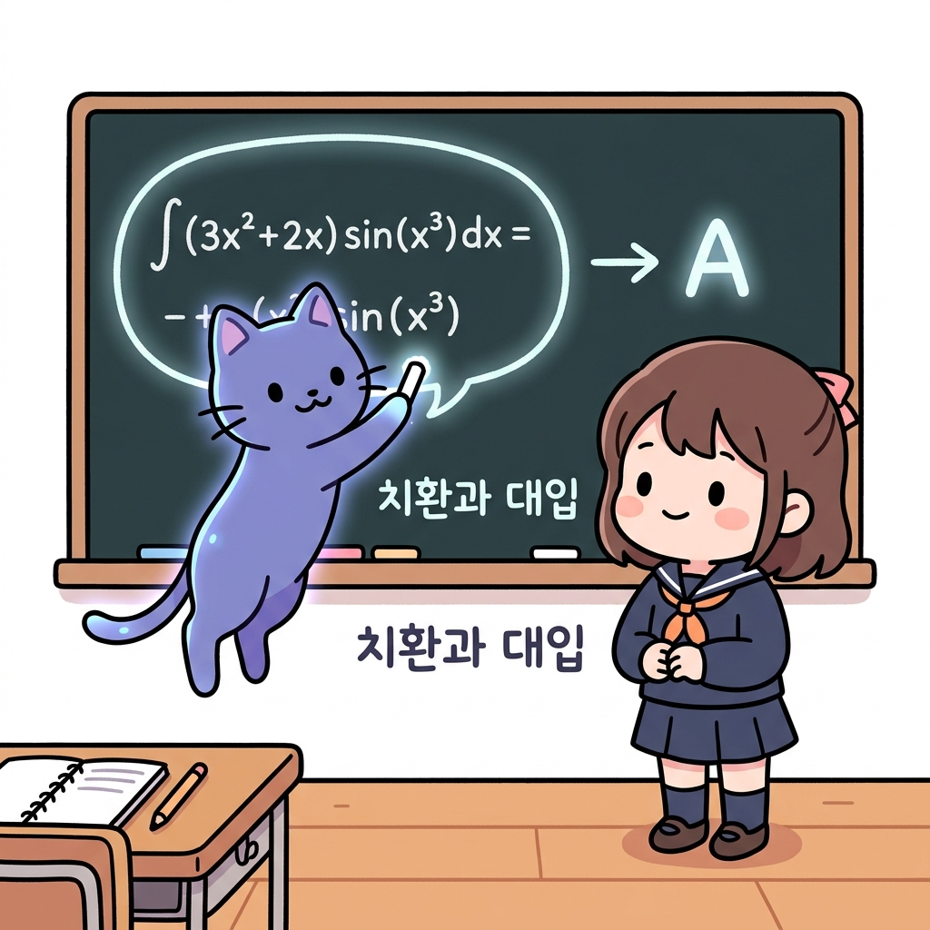 치환과 대입 이미지