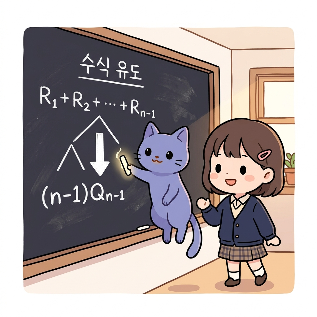 치환 수식 유도