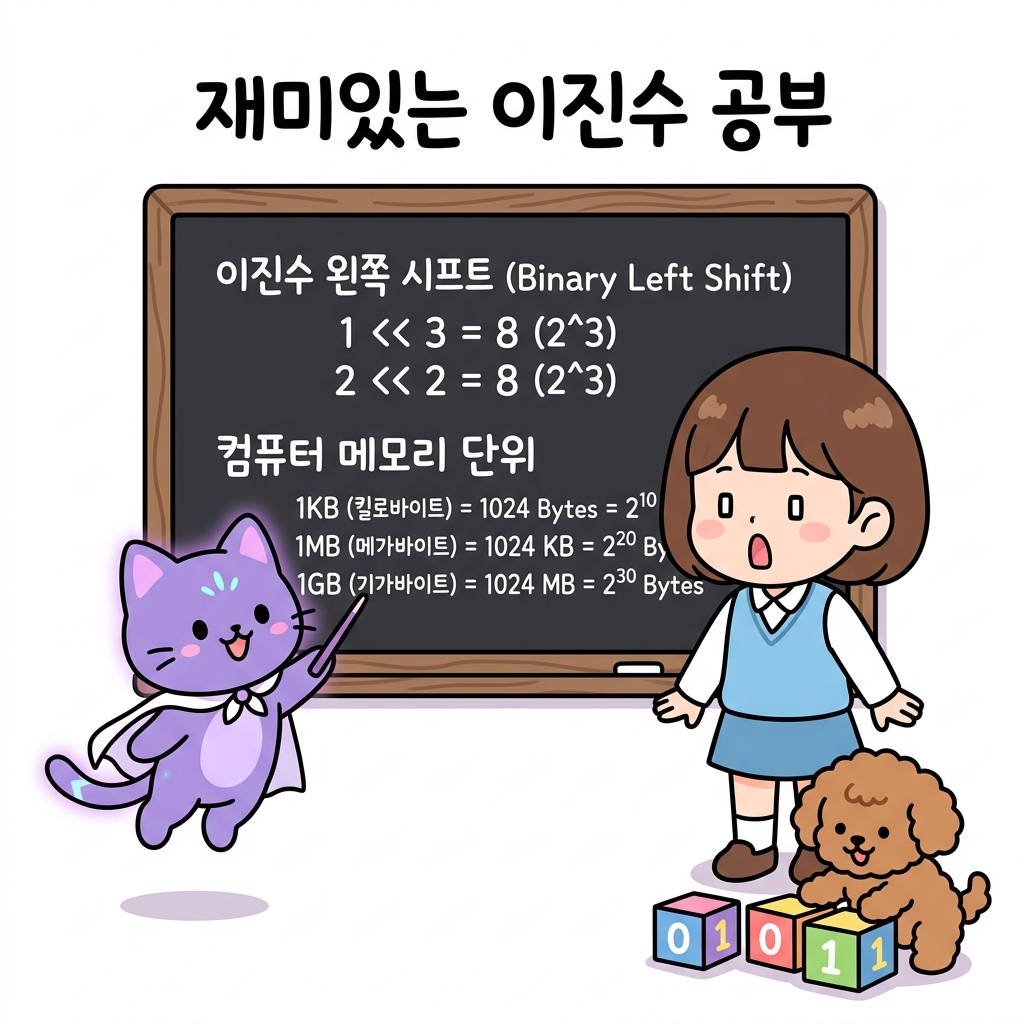 컴퓨터 2진수 지수 법칙