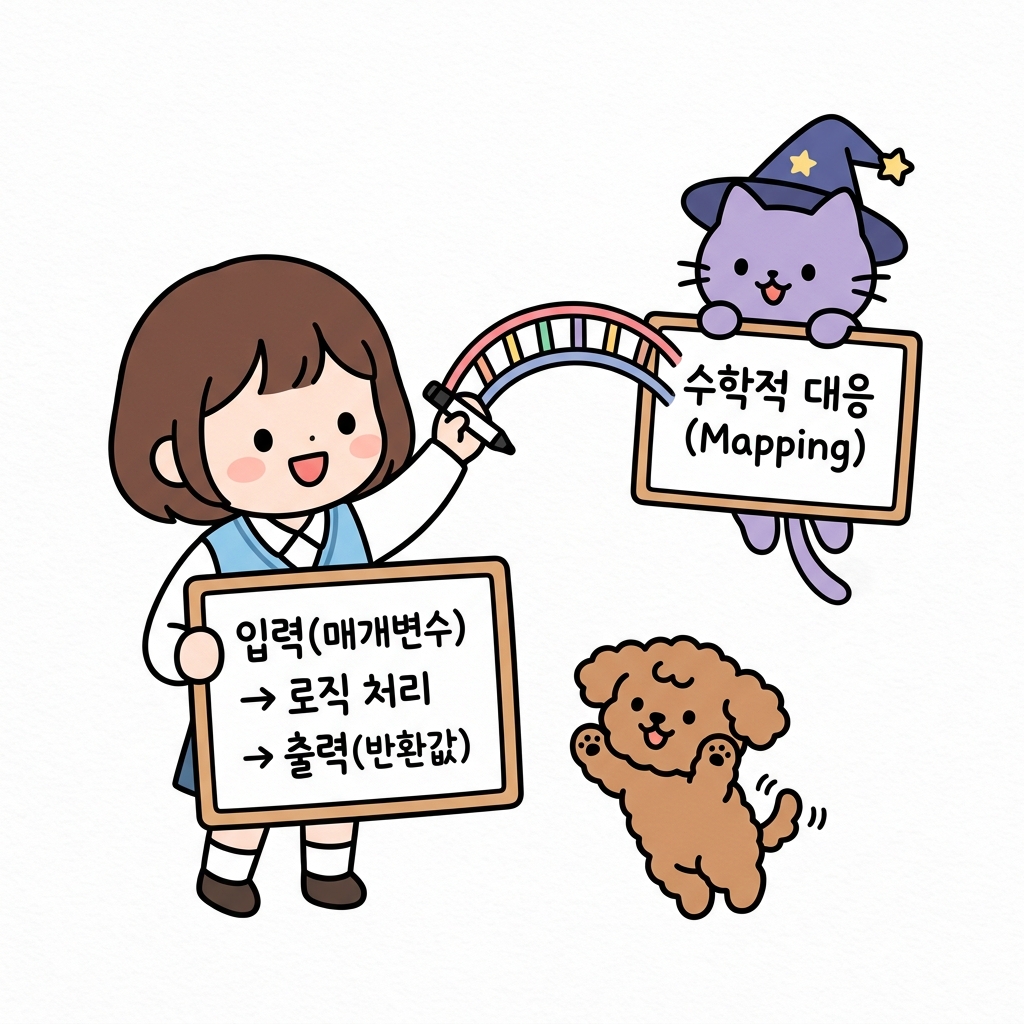 프로그래밍 함수와 수학 함수의 연결 다리