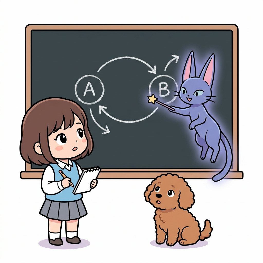 상태 가치 순환 관계도