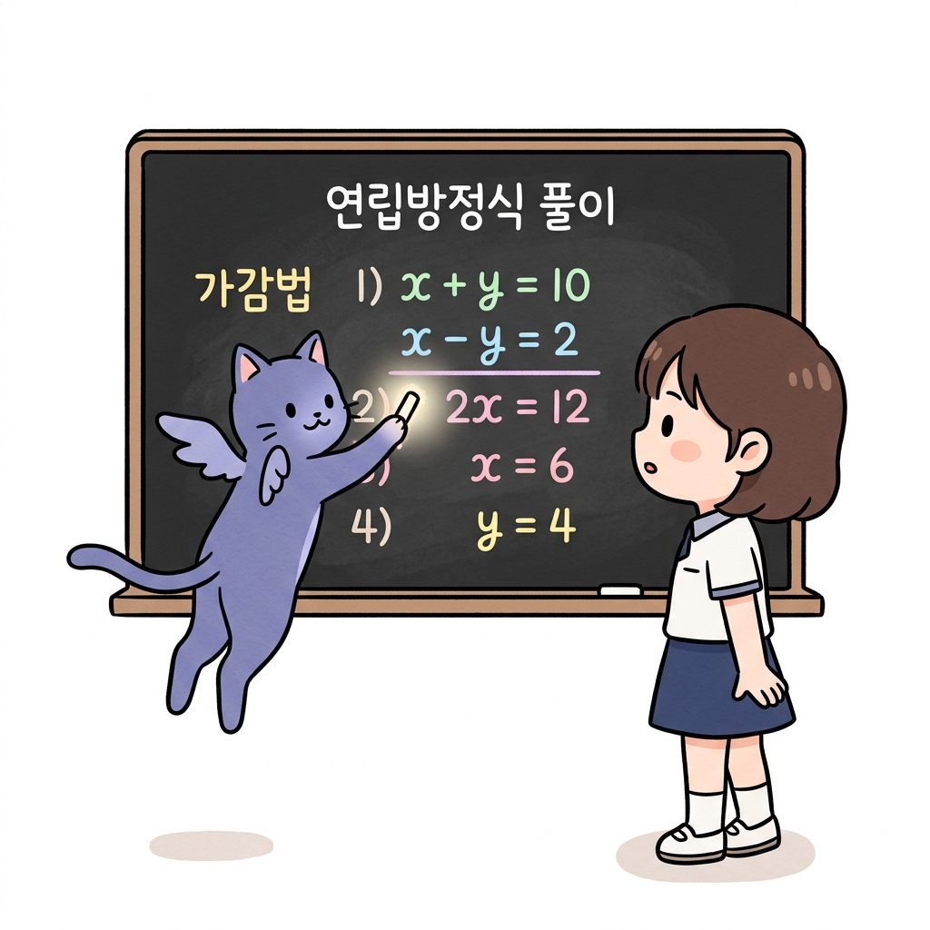 연립방정식 풀이