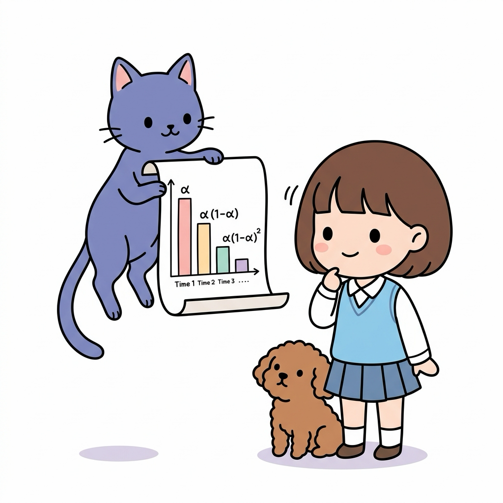 가중치의 변화