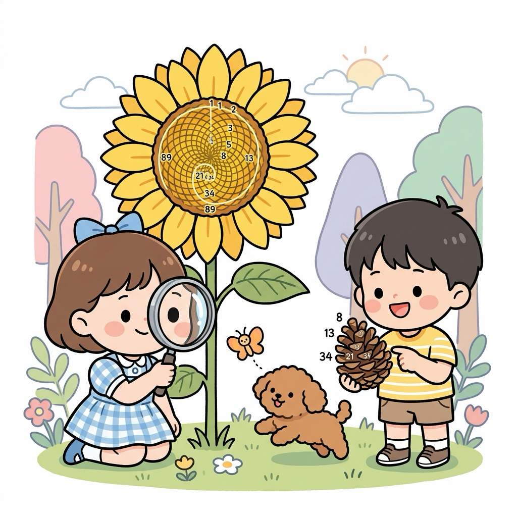 자연 속의 피보나치 수열