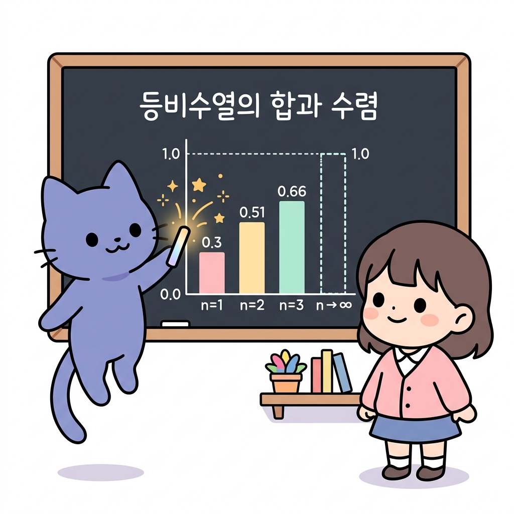 등비수열 수렴 도식
