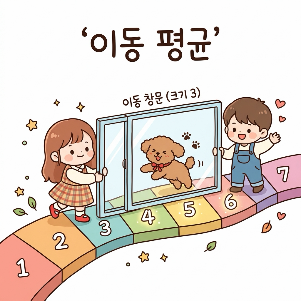 이동 평균과 이동 창문
