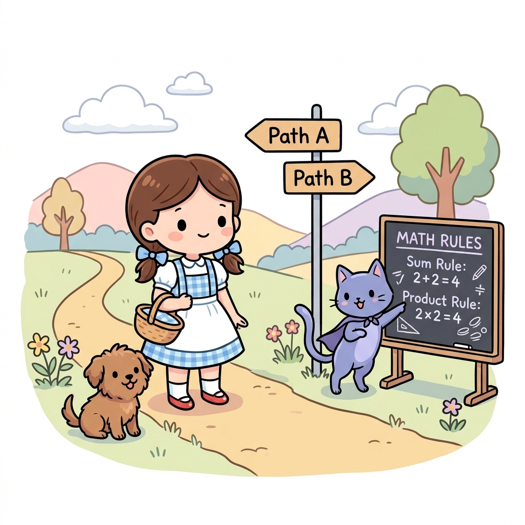 경우의 수와 합/곱의 법칙 인트로