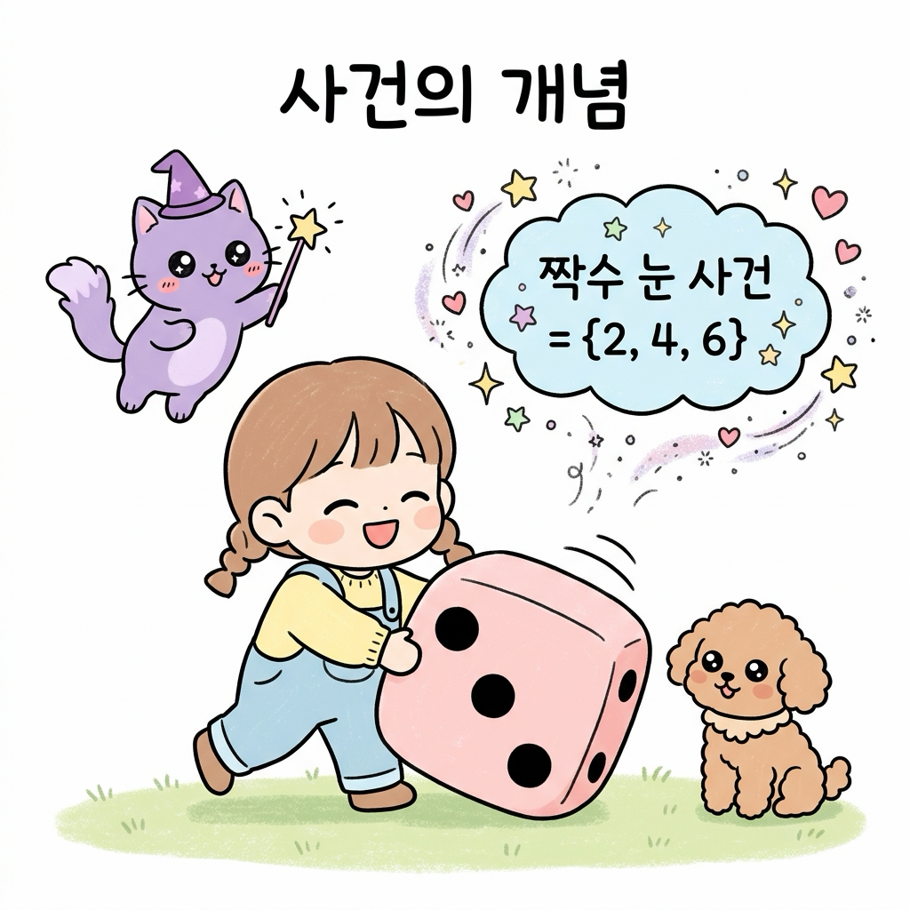 사건의 개념과 주사위 실험