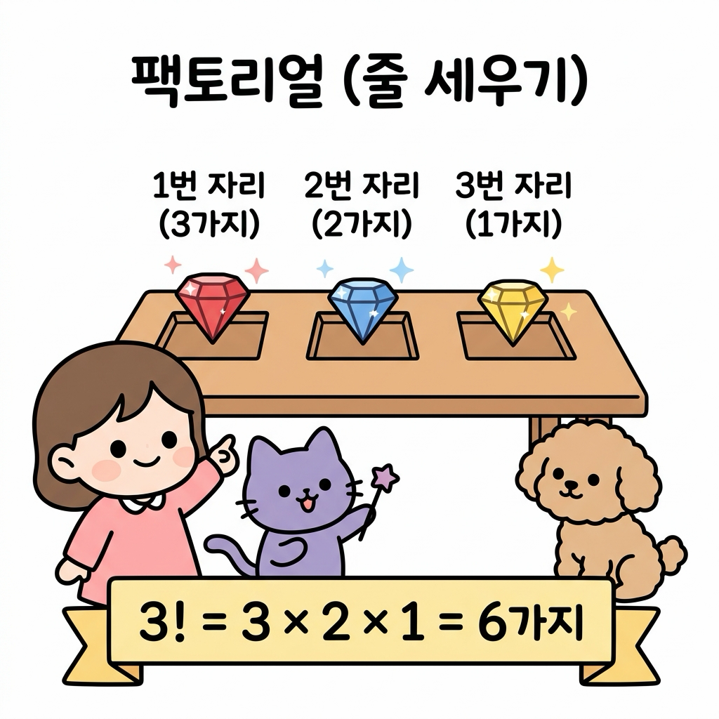 팩토리얼과 줄 세우기