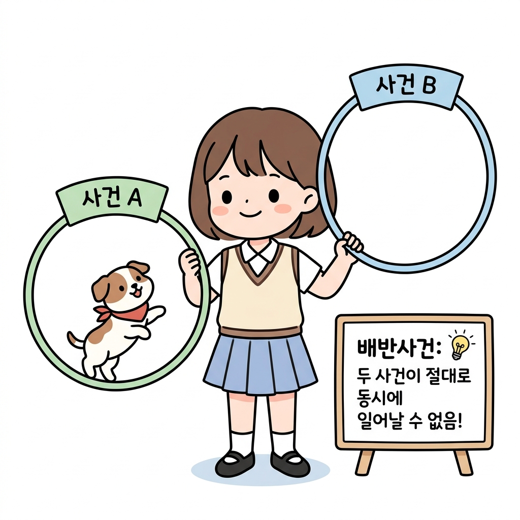 배반사건의 시각적 이해