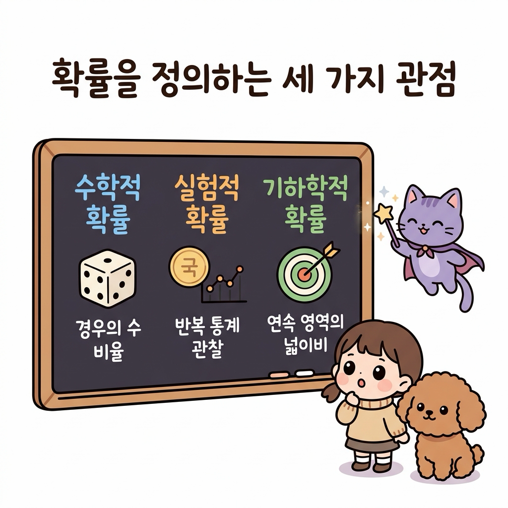 확률을 정의하는 세 가지 관점