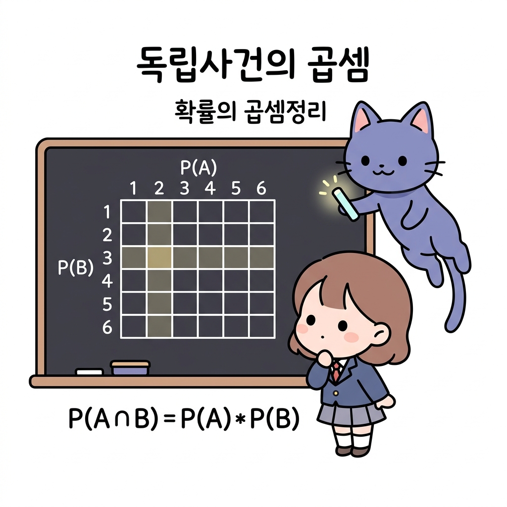 격자 및 곱셈 도식