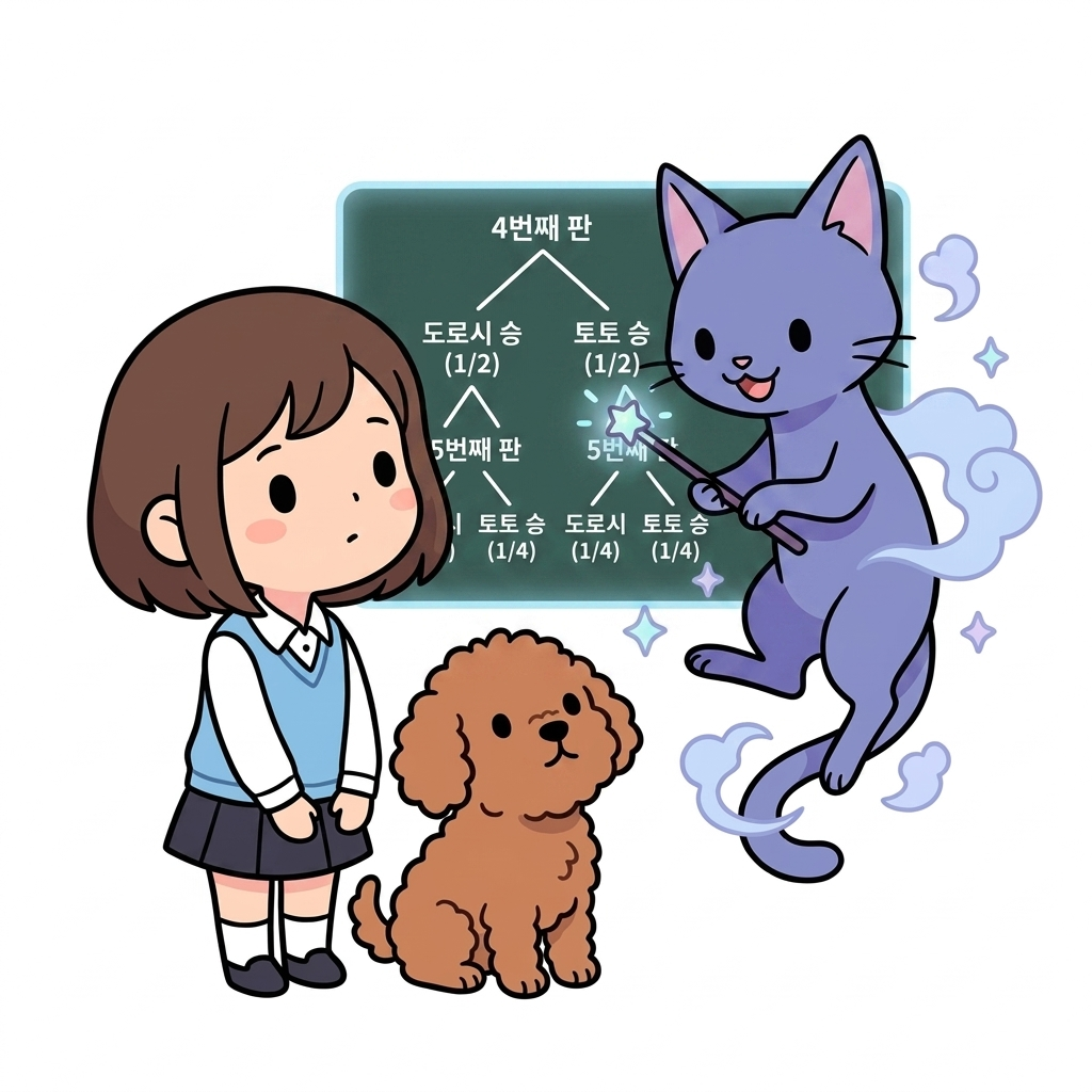 미래 게임 시나리오 트리
