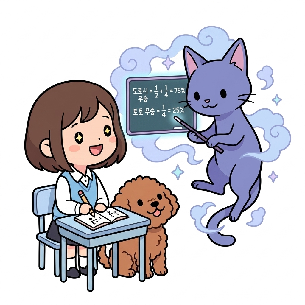 최종 우승 확률 계산