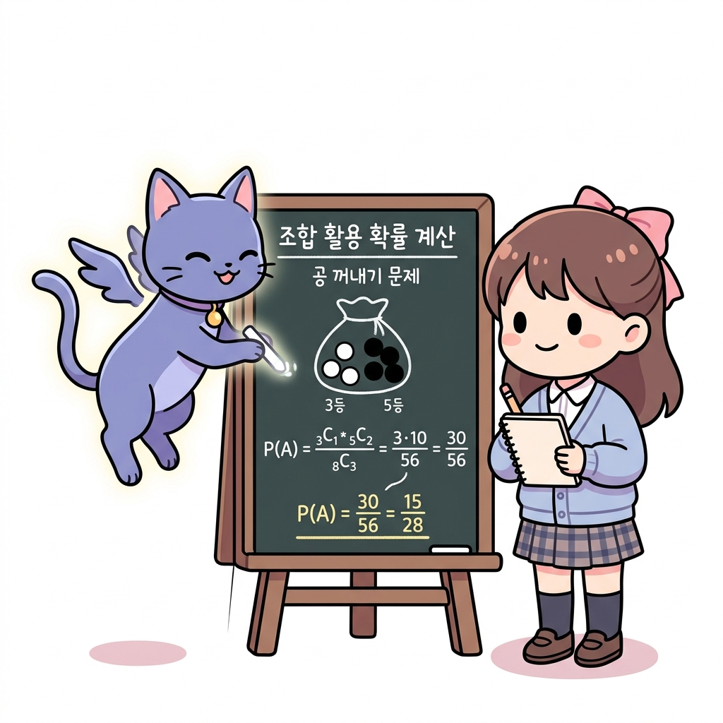 음료수 당첨 확률 도식