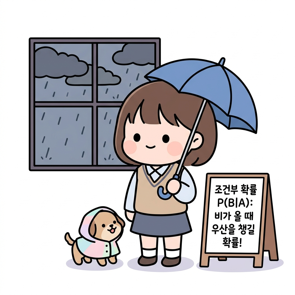 날씨 예보를 통한 조건부 확률의 시각화