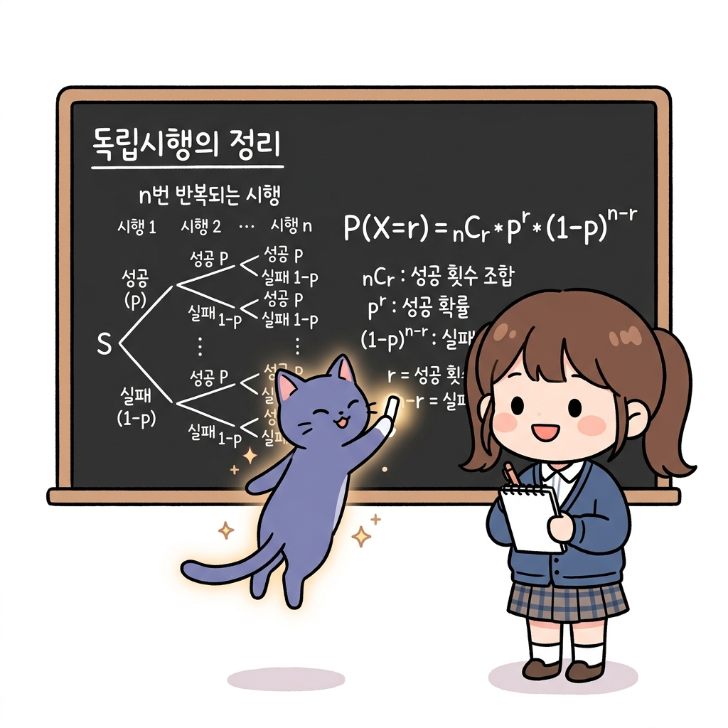 곱셈정리와 독립시행 도식