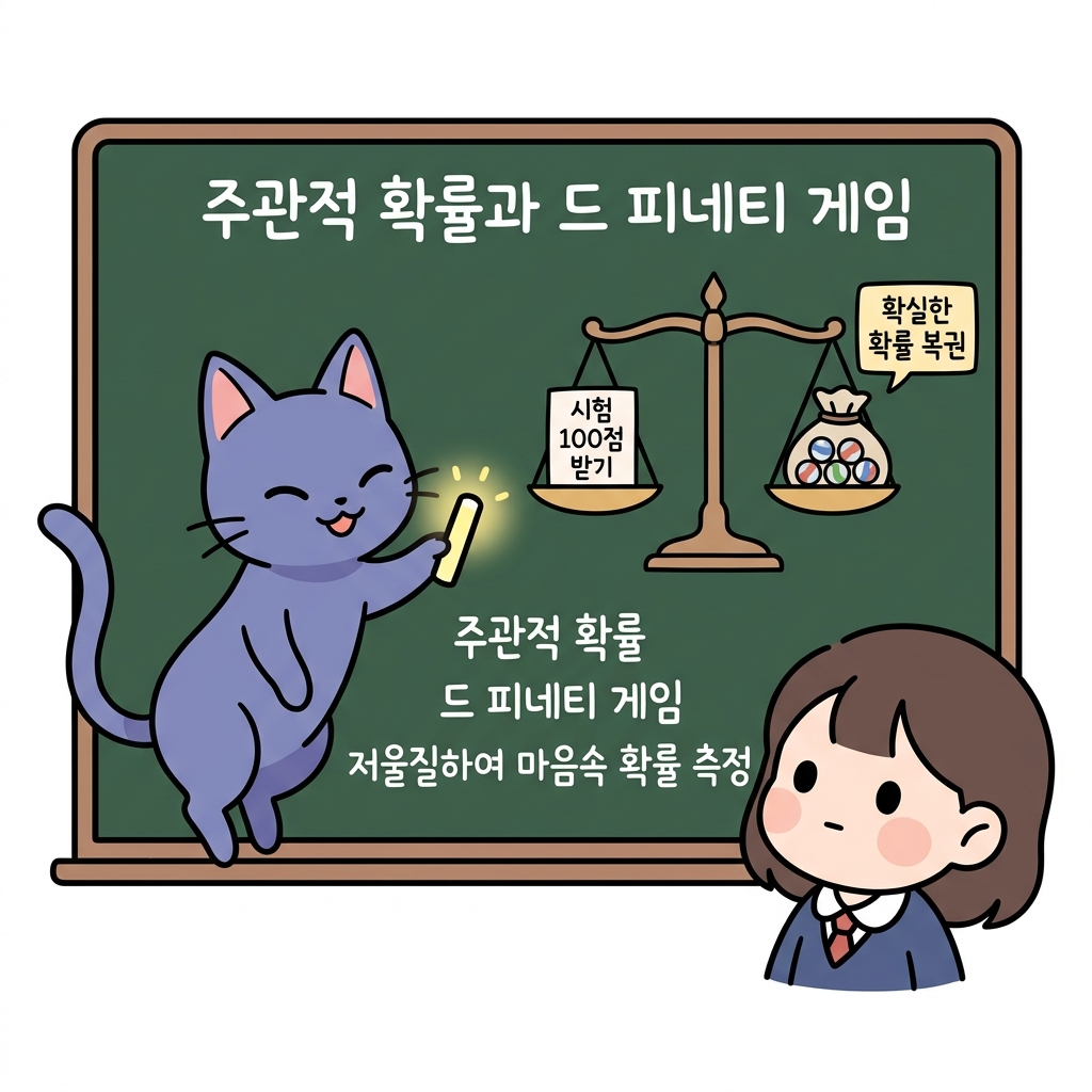주관적 확률과 드 피네티 게임