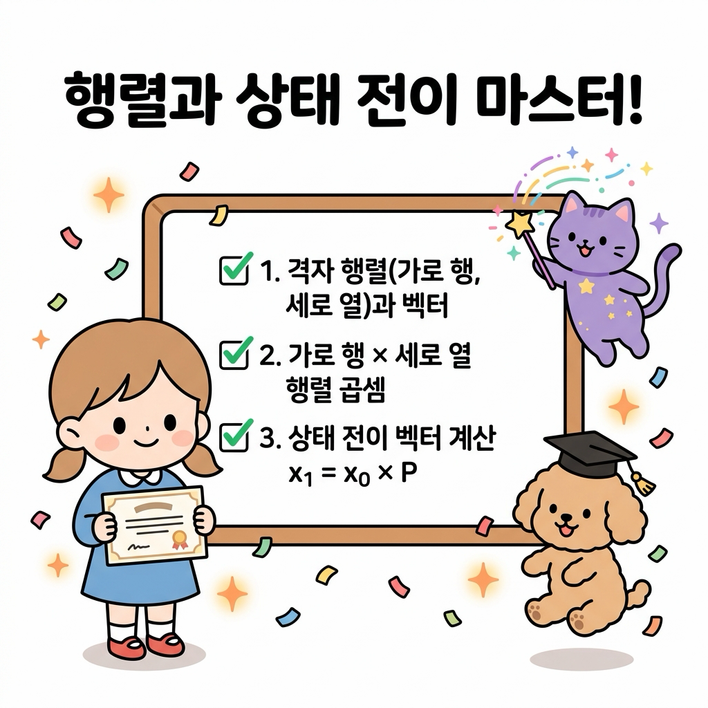 행렬과 상태 전이 핵심 요약