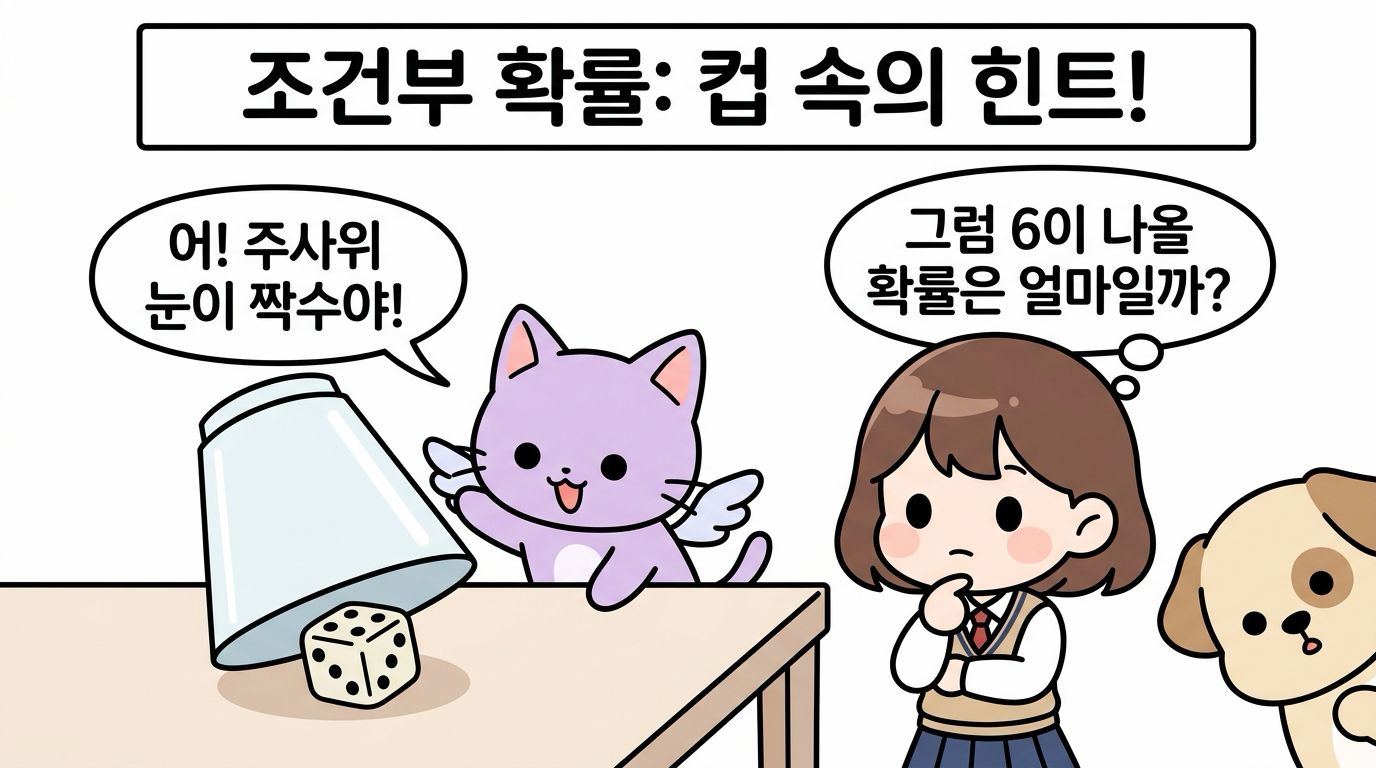 조건부 확률 컵 속의 힌트