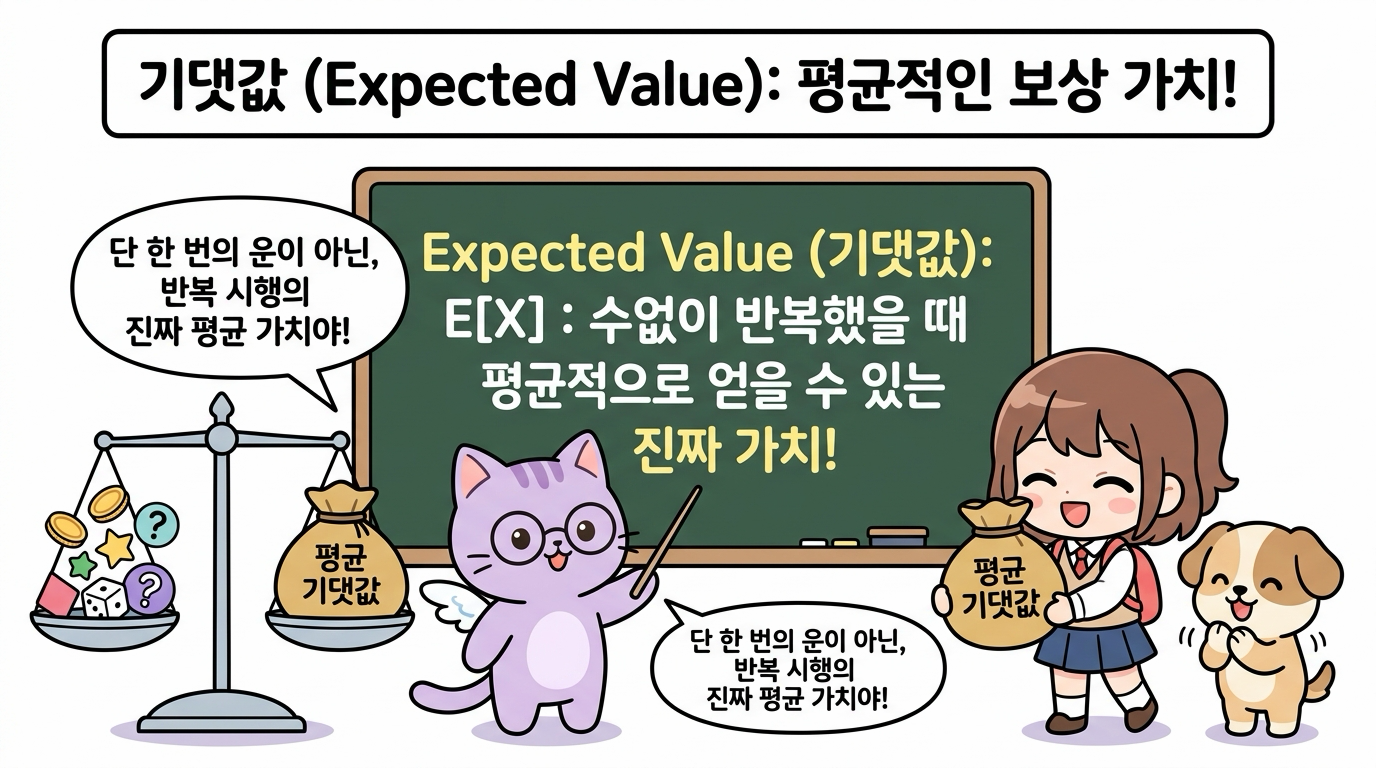 기댓값의 개념 정의
