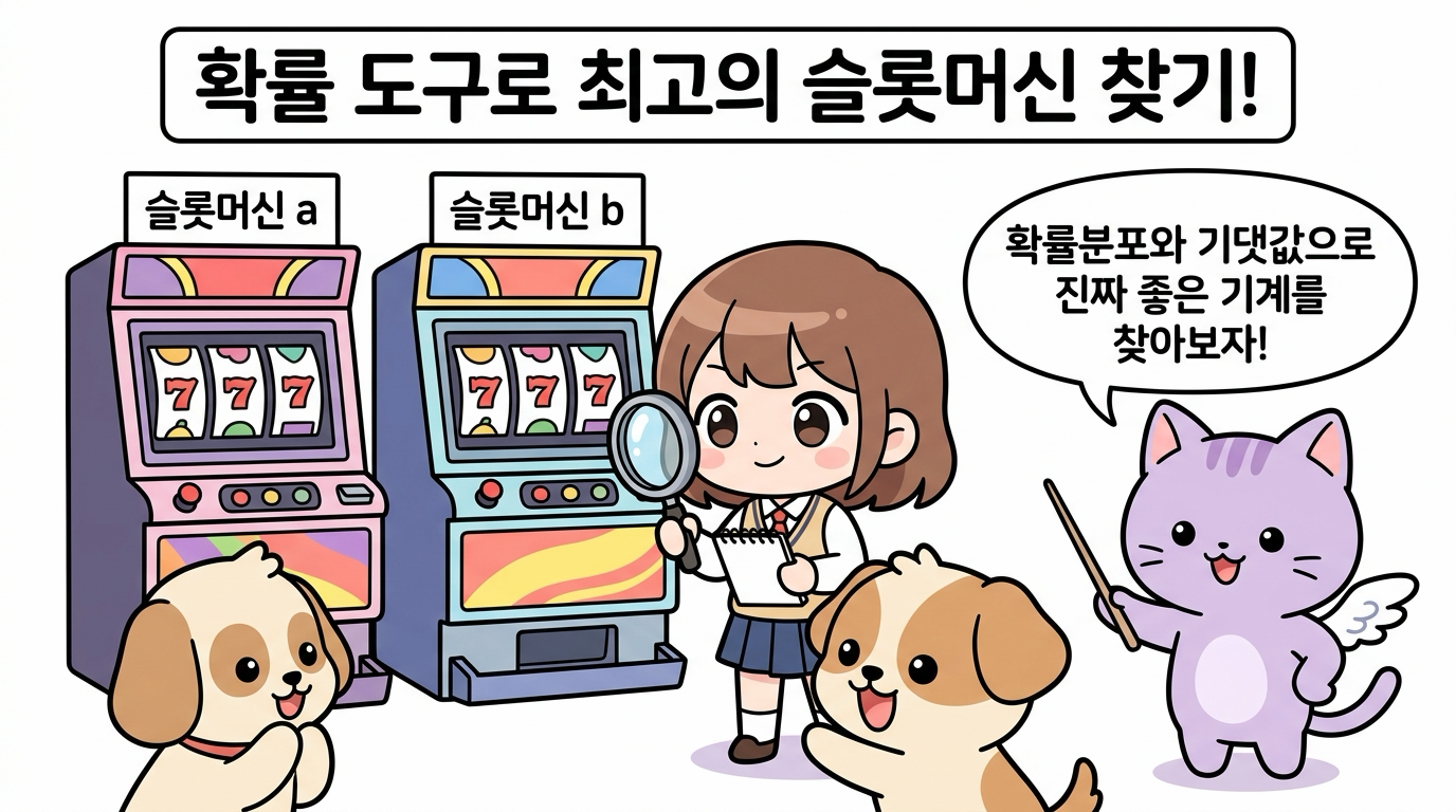 확률 도구로 최고의 슬롯머신 찾기