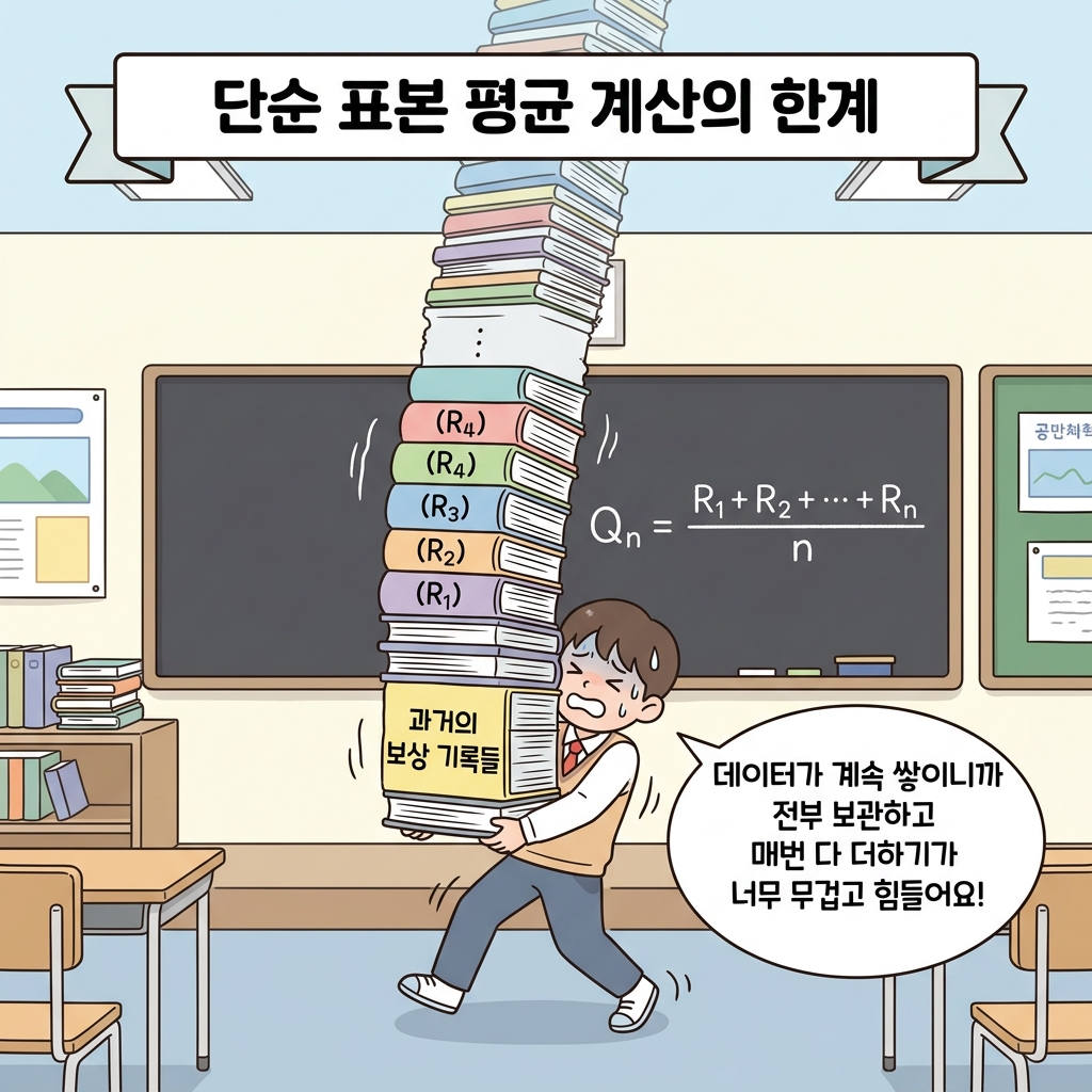 단순 표본 평균 계산의 한계