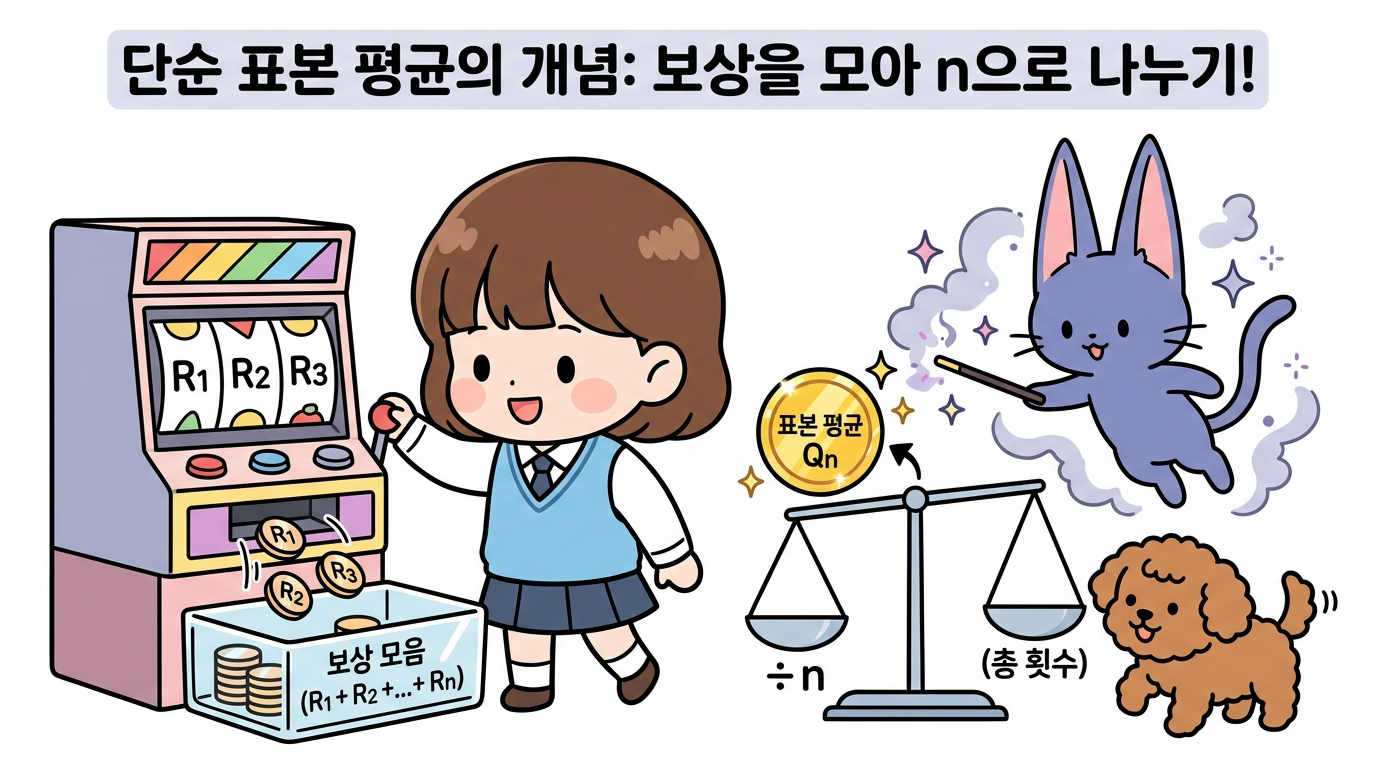 단순 표본 평균의 개념