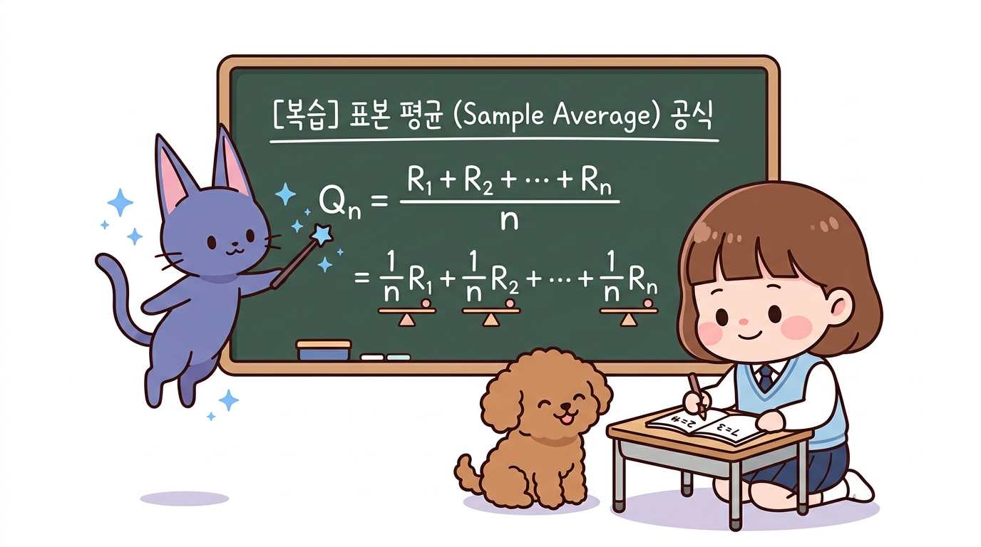 표본 평균 공식 복습