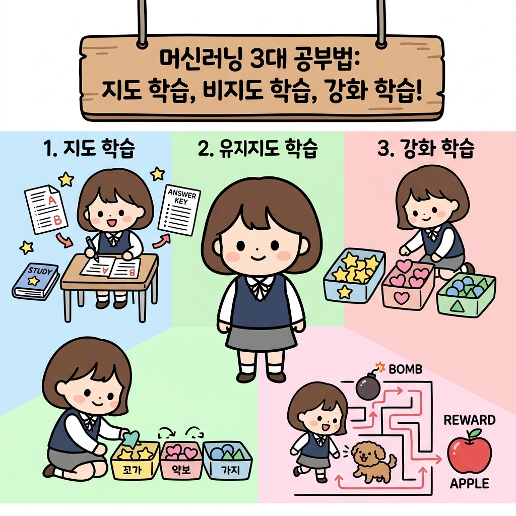 머신러닝의 3가지 공부법 비교