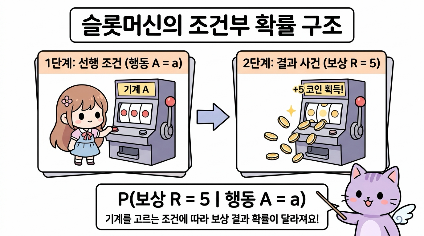 슬롯머신의 조건부 확률 구조