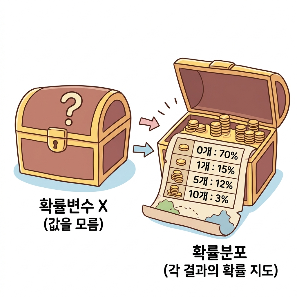 확률변수와 확률분포 만화