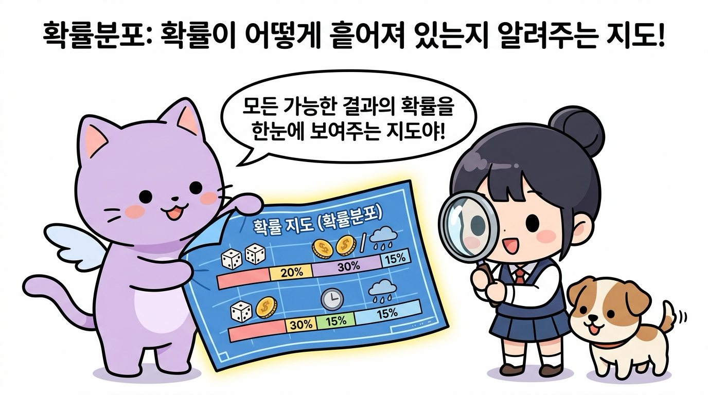 확률분포의 개념 지도