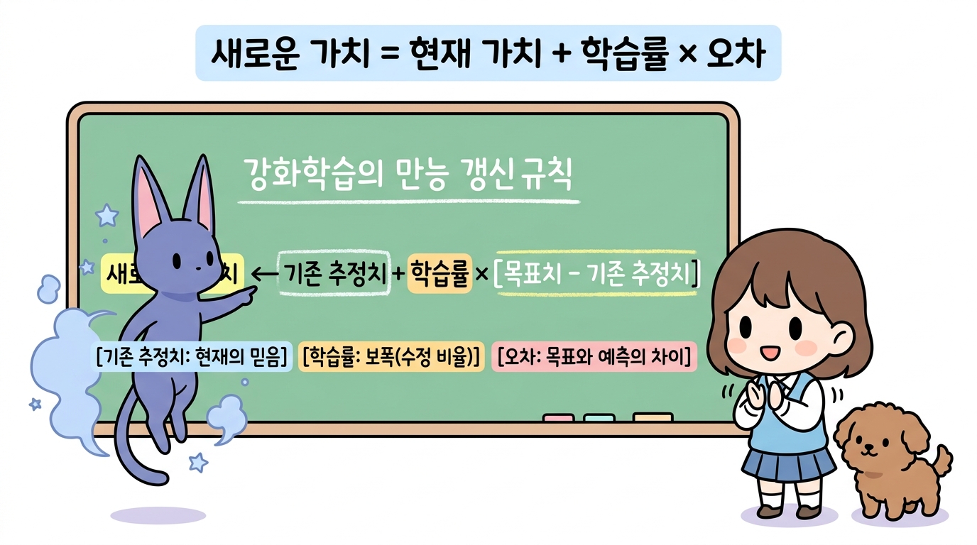 강화학습의 만능 갱신 규칙