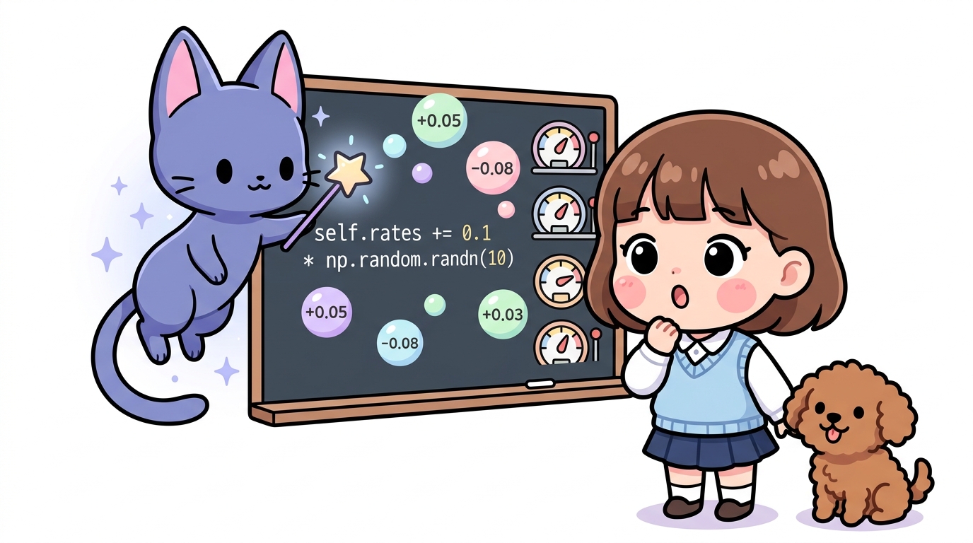 비정상 문제의 노이즈 추가 메커니즘