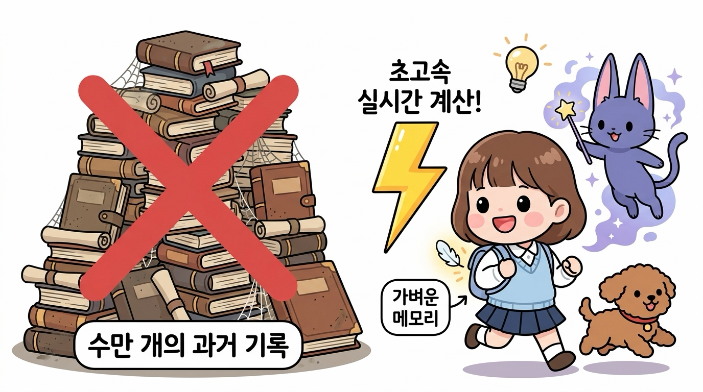 메모리 절약과 계산 효율성