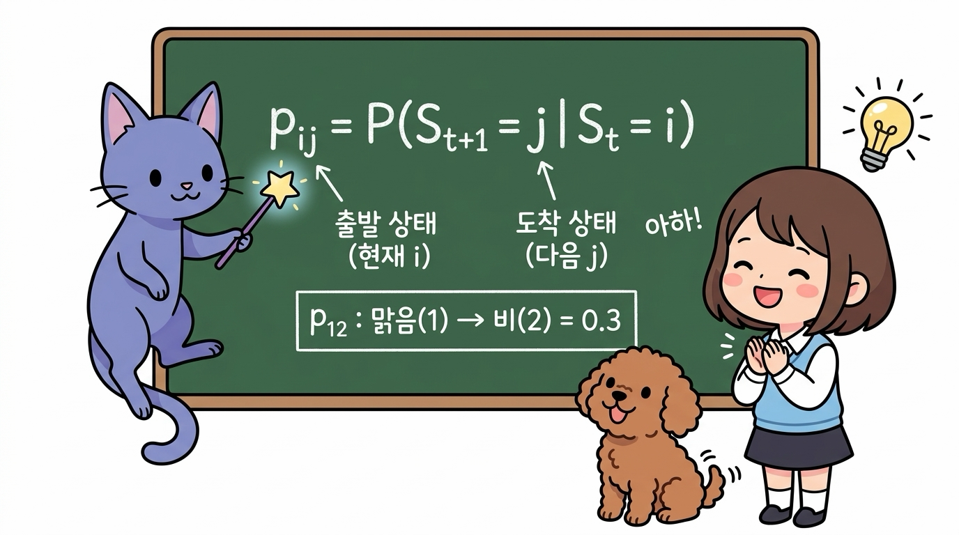 지니의 p_ij 첨자 규칙 설명