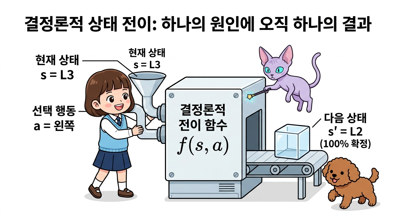 결정적 상태 전이 함수