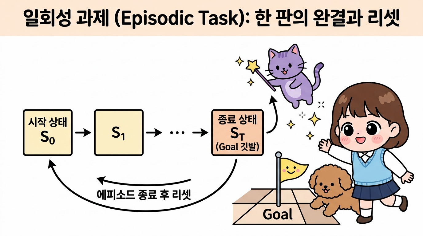 일회성 과제와 에피소드