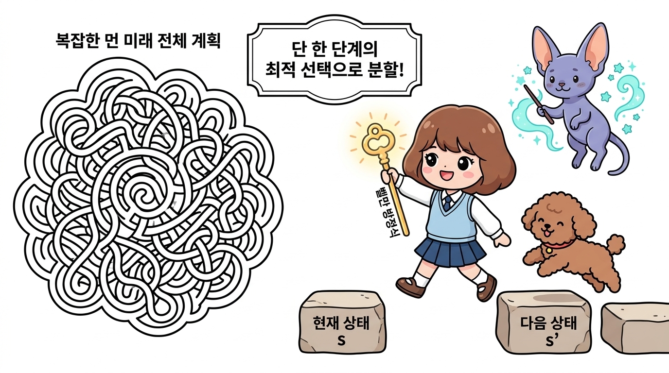 복잡한 미래를 한 걸음으로 쪼개는 마법의 열쇠