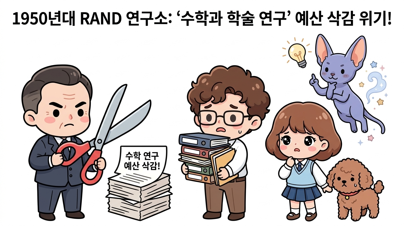 1950년대 RAND 연구소 수학 연구 예산 삭감 위기