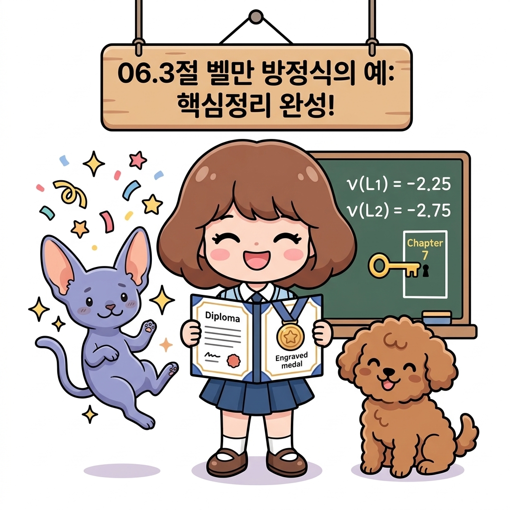 06.3절 벨만 방정식의 예 핵심정리