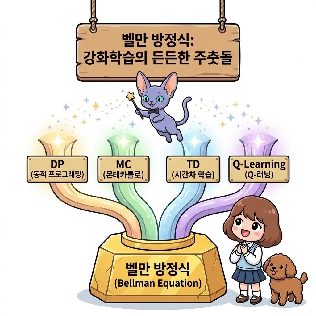 벨만 방정식: 강화학습의 든든한 주춧돌