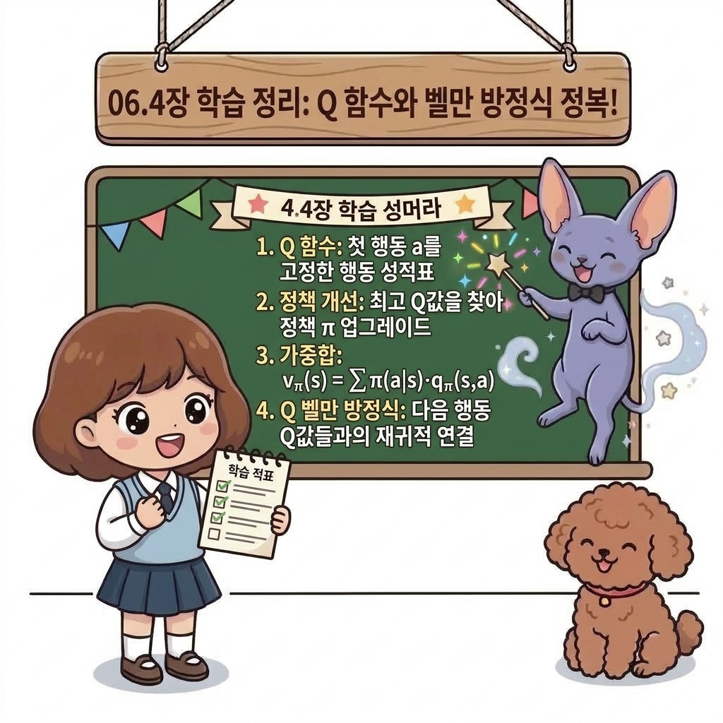 06.4장 학습 정리: Q 함수와 벨만 방정식 정복