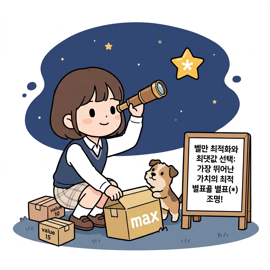 별표(*) 기호의 수학적 의미와 북극성 비유