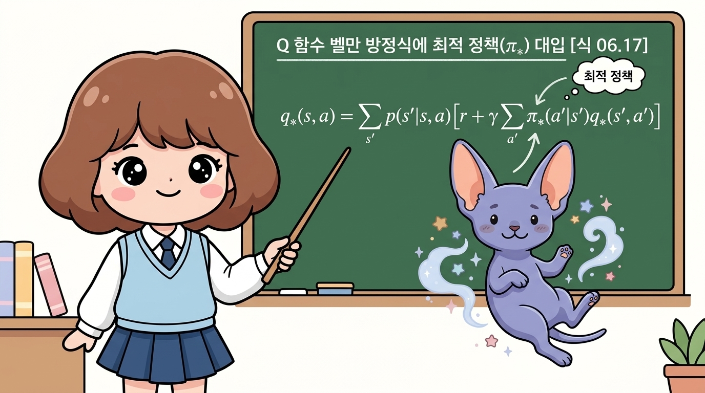 최적 정책 대입 단계